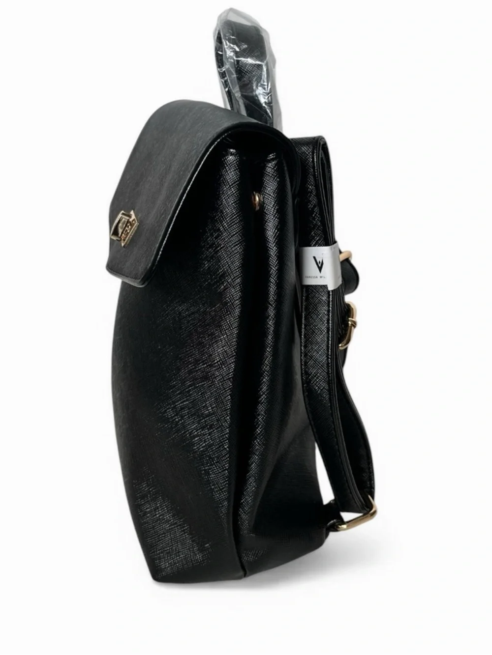 NWT Vanessa Williams Posh Mini Backback and Wallet black - Picture 5 of 10